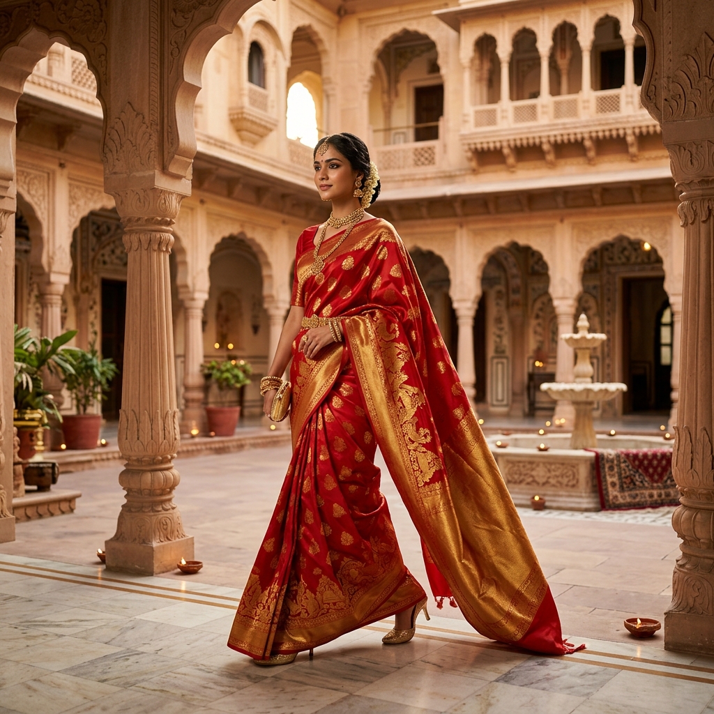 Bunkars Heritage Saree
