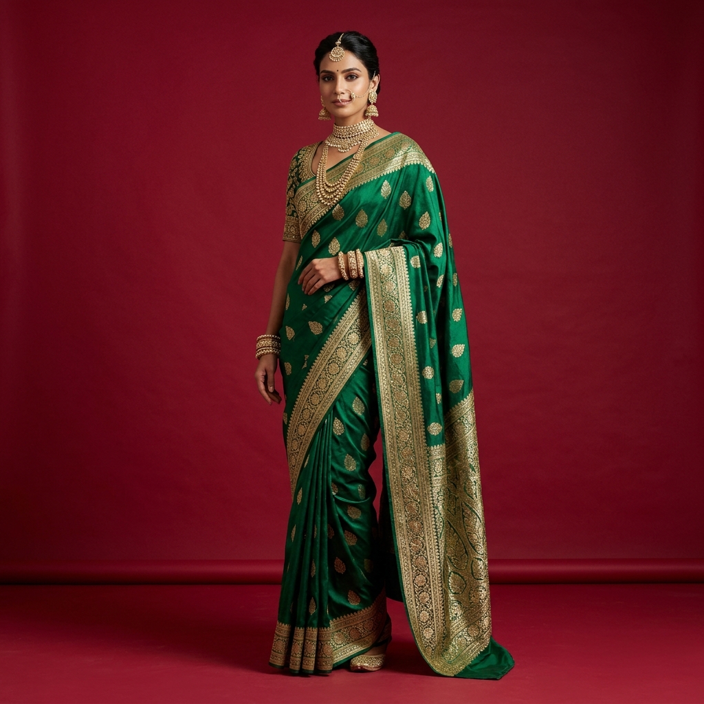 Semi Mashru Katan (Border)