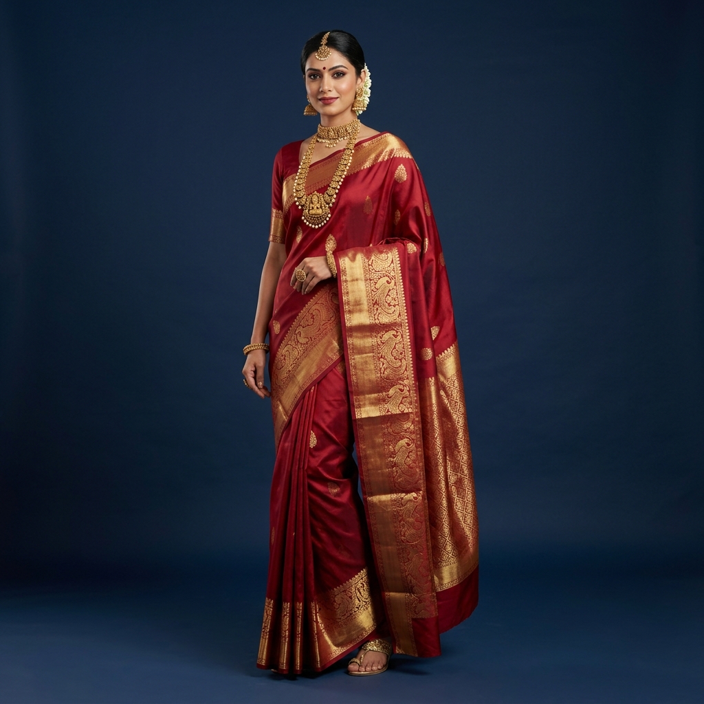 Pure Mashru Katan Saree